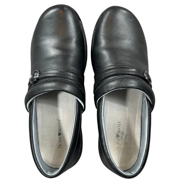 Nurse Mates Black Ceri Slip-On Slip-Resistant Lightweight Comfort Shoes Size 10M - Picture 3 of 15